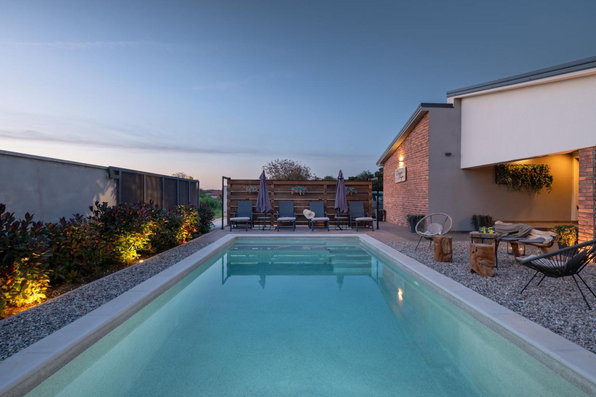 Casa Vigo Pula Villa Bagian luar foto