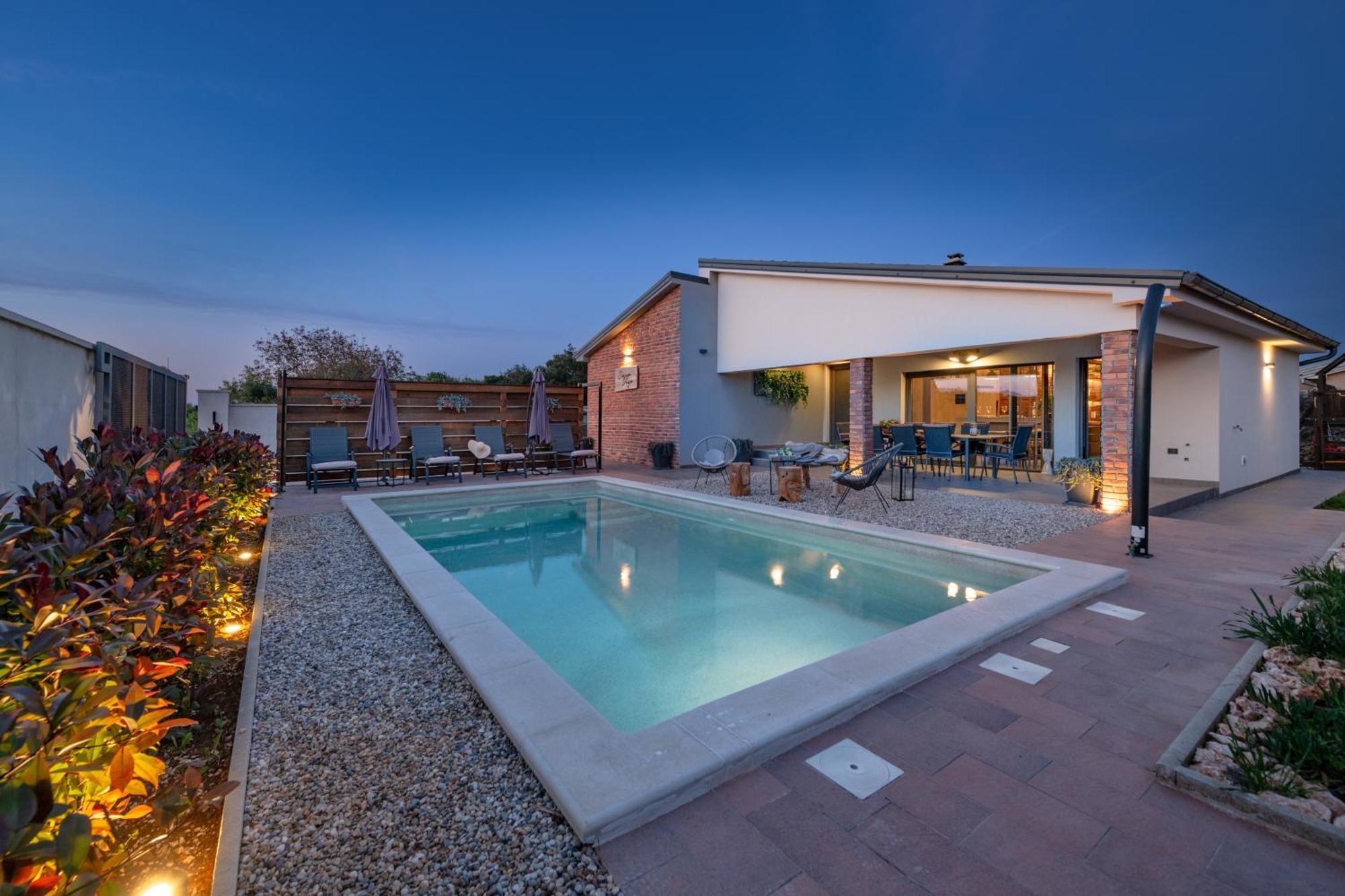 Casa Vigo Pula Villa Bagian luar foto