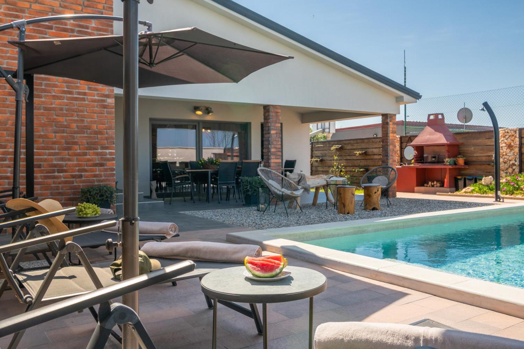 Casa Vigo Pula Villa Bagian luar foto