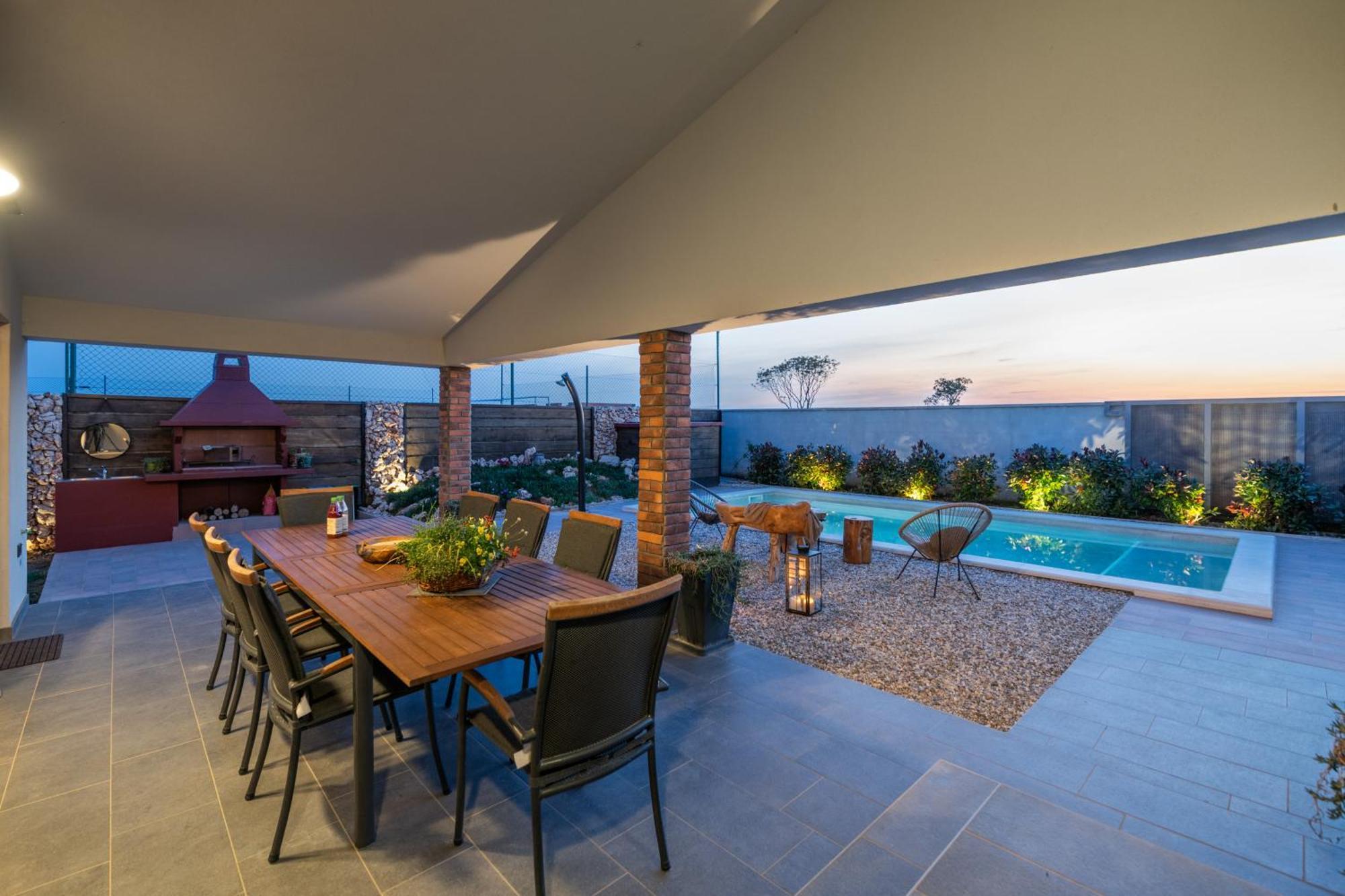 Casa Vigo Pula Villa Bagian luar foto