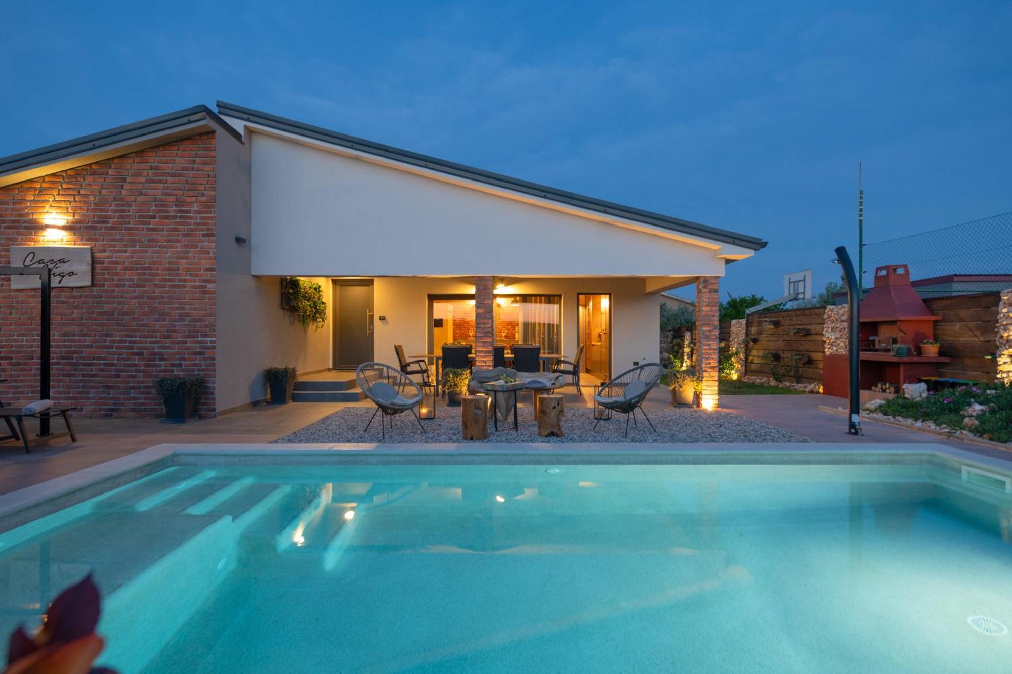 Casa Vigo Pula Villa Bagian luar foto